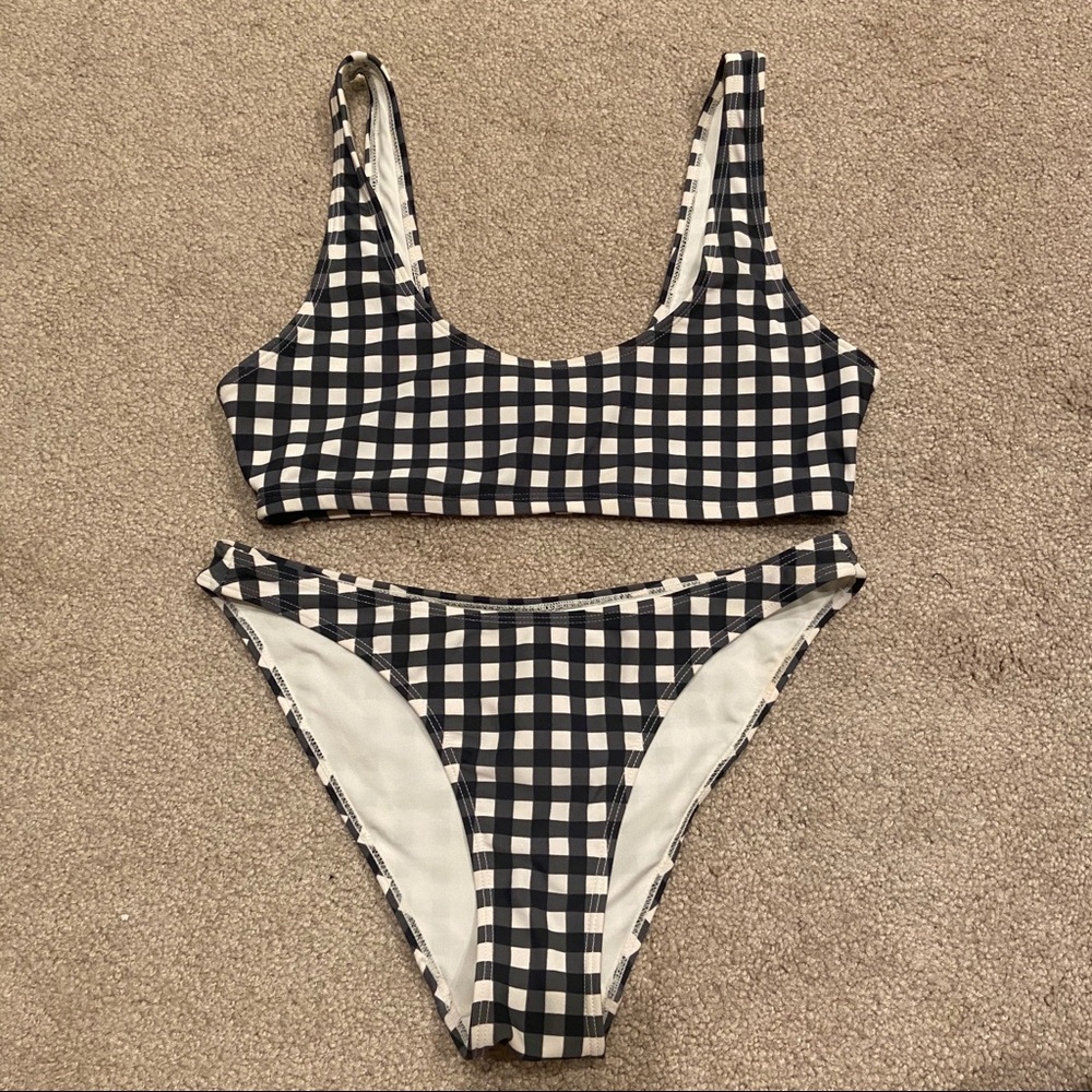 Gingham bikini